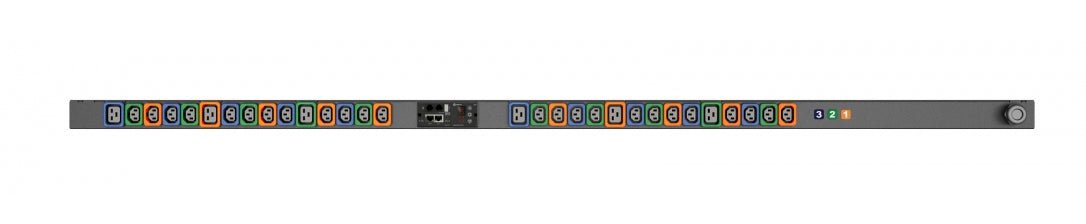 Vertiv Geist MG03E4B0-30PN63-2PS56B2A10-S-A-RC energiedistributie 30 AC-uitgang(en) Zwart VP4G8003 - Compridis